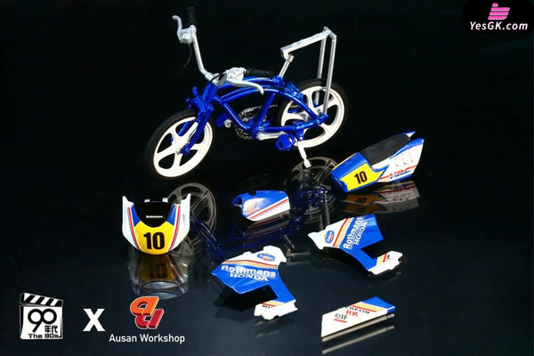 1/12 Ma Pai Bicycle AS003 Le Fumon Flower Bullet Man AS004 Golden Retriever Dee AS005 Action Figure - 90’s Studio