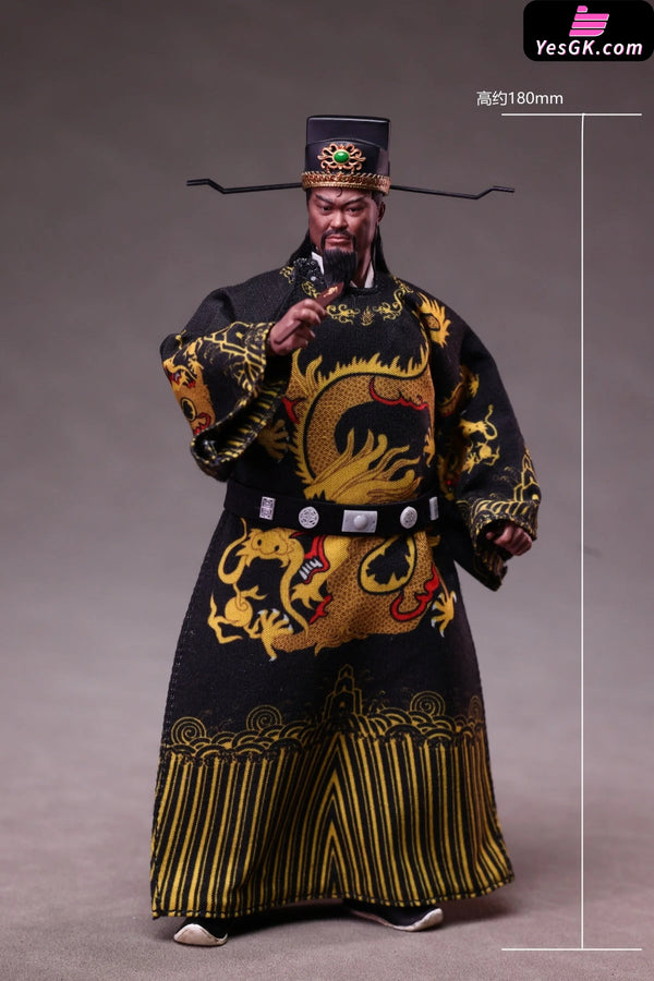 1/12 Scale Poseable Action Figure Three-Person Set of Bao Qingtian from the Song Dynasty NO.QL-003 NO.QL-004 NO.QL-005