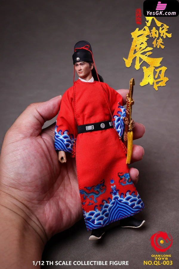 1/12 Scale Poseable Action Figure Three-Person Set of Bao Qingtian from the Song Dynasty NO.QL-003 NO.QL-004 NO.QL-005