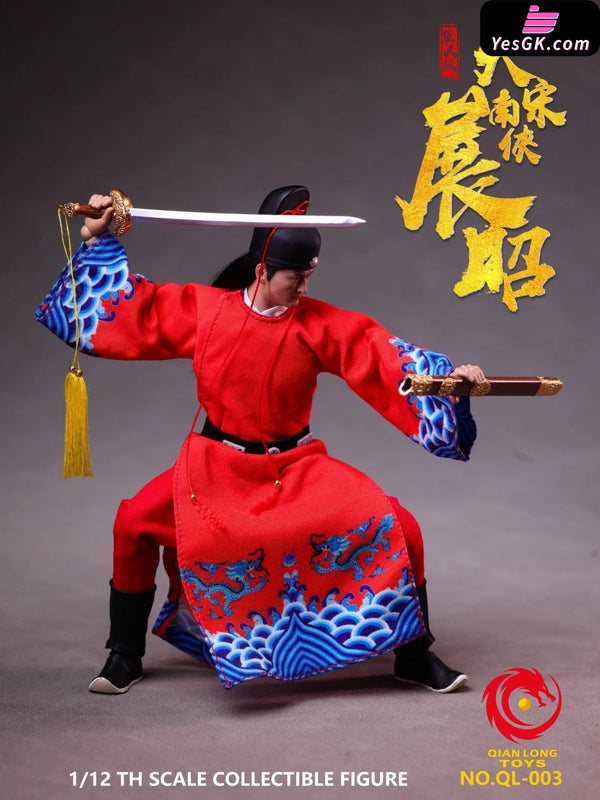 1/12 Scale Poseable Action Figure Three-Person Set of Bao Qingtian from the Song Dynasty NO.QL-003 NO.QL-004 NO.QL-005
