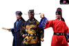 1/12 Scale Poseable Action Figure Three-Person Set of Bao Qingtian from the Song Dynasty NO.QL-003 NO.QL-004 NO.QL-005