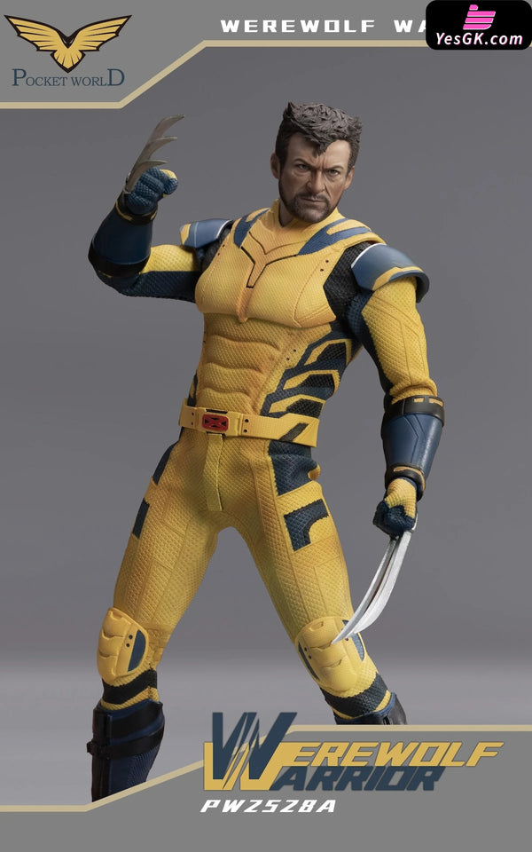 Marvel 1/12 WEREWOLF WARRIOR PW2528A & WEREWOLF WARRIOR Battle damaged version PW2528B Action Figure - PWTOYS Studio