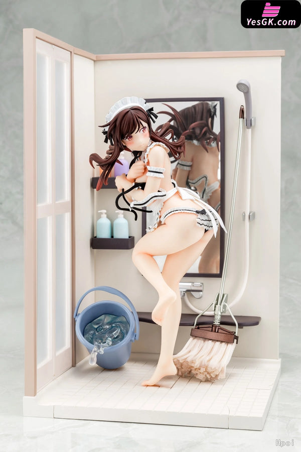 1/6 scale pre painted completed figure Rent-A-Girlfriend MIZUHARA Chizuru Maid Bikini de cleanup figure (Licensed)