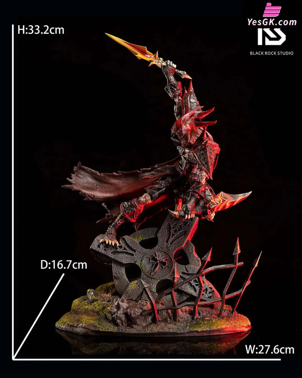 5V5 Battle Series 001 Fearless Warrior VS Undead Bloodfang Thief With LED World of Warcraft Statue - Black Rock Studio