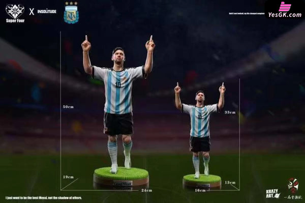 Argentine Football Federation Lionel Messi (Licensed) Statue - Insolitude Studio & Super Four