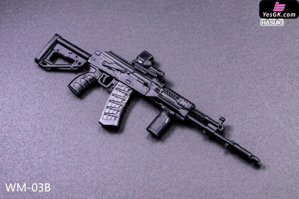 Assault Rifle Set Camouflage Complete Model For 1/12 Action Figure Option Parts Wm-03A Wm-03B