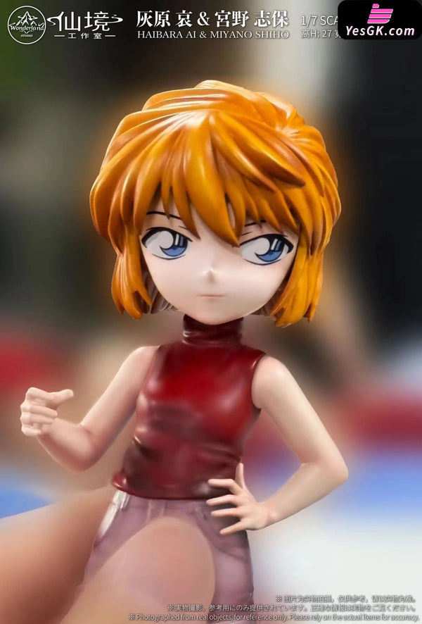 Detective Conan Dual Resonance #2 Haibara Ai Miyano Shiho Resin Statue - Wonderland Studio [Pre -