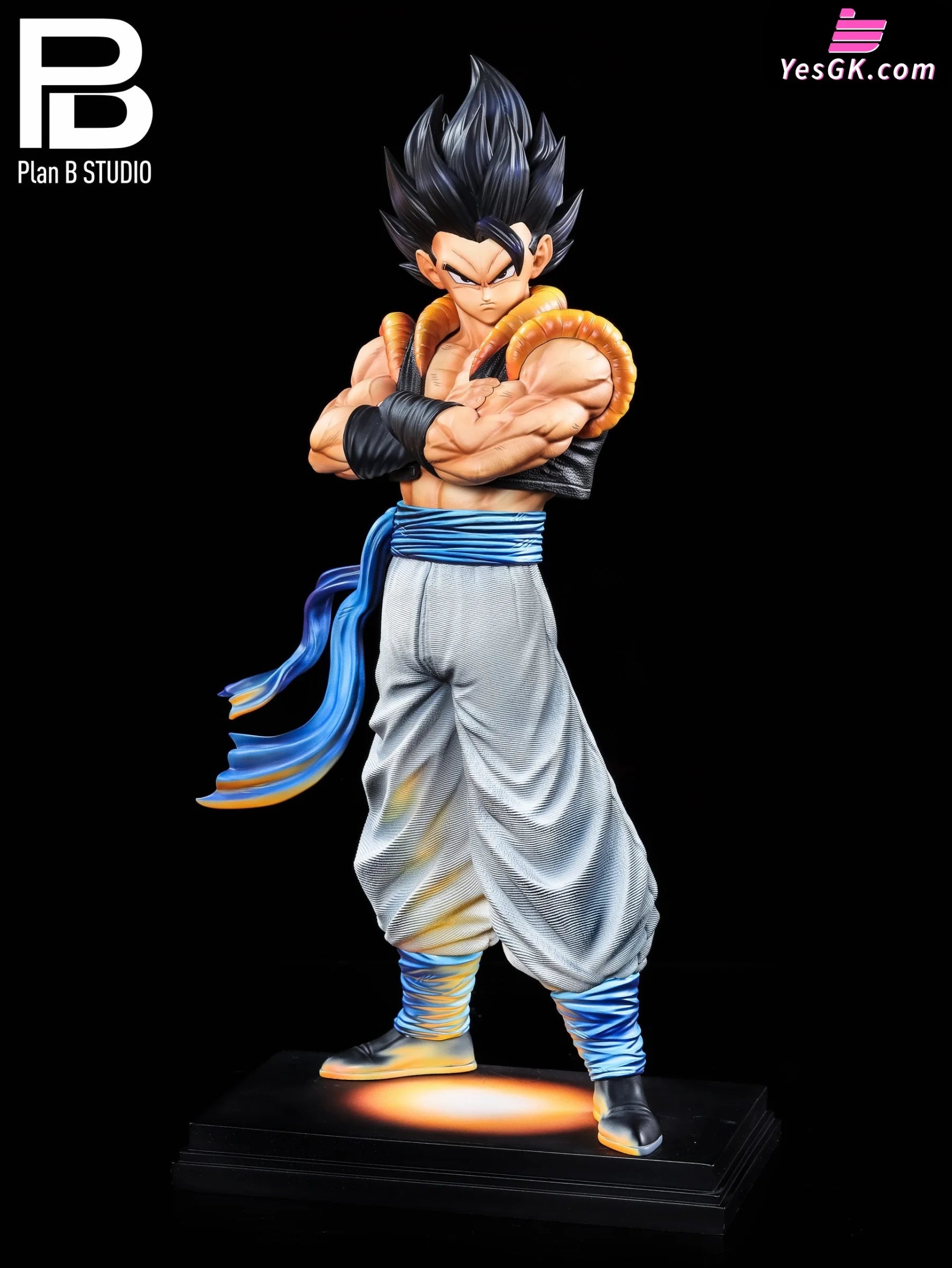 Dragon Ball 2.5D Painting Gogeta GK Statue - PlanB Studio [In Dragon Ball 2.5D Painting Gogeta GK Statue - PlanB Studio [In