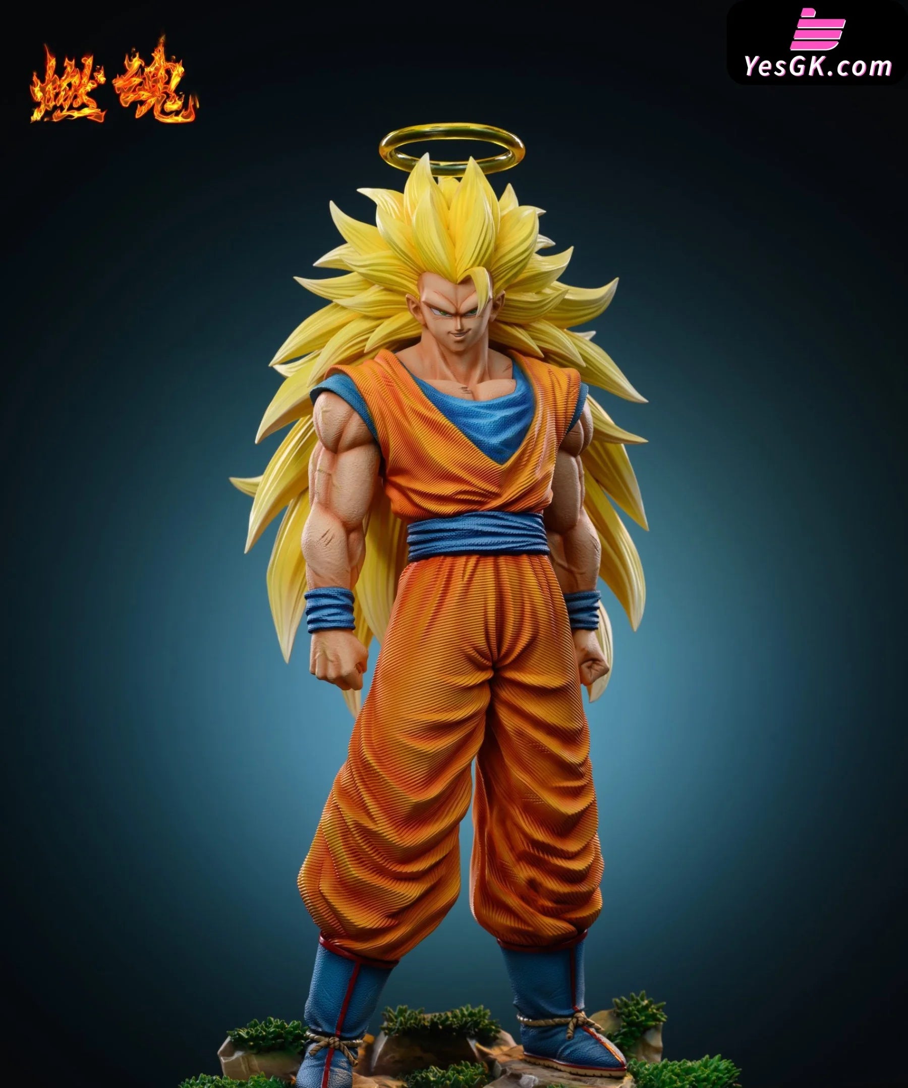 Dragon Ball Super Saiyan Goku Resin Statue Ran Hun Studio [Pre