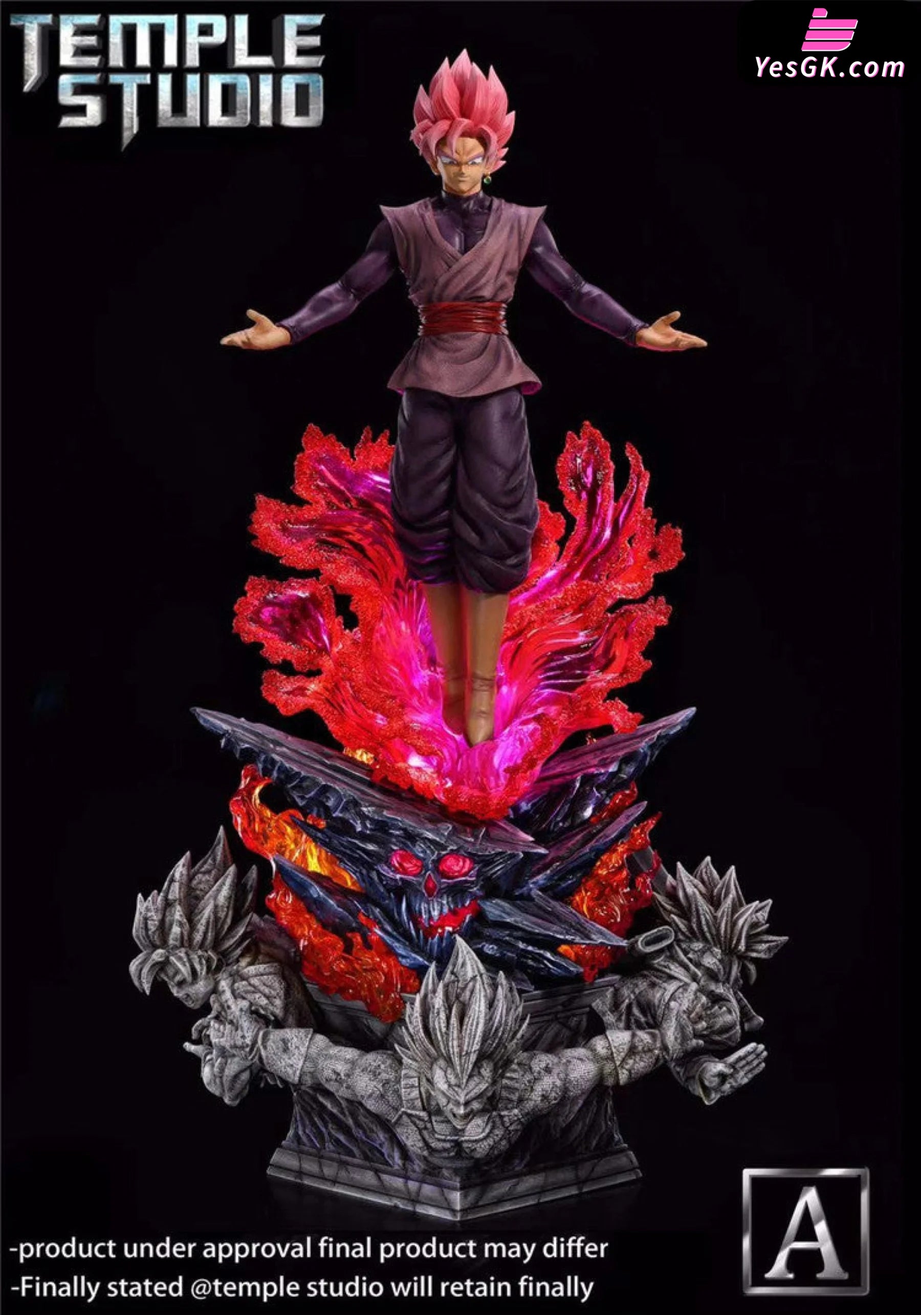 Dragon Ball VV Studio Goku Black Resin Statue - Preorder