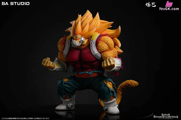 Dragon Ball Transformed Great Ape Collector’s Edition Evil Saiyan Cumber Golden Great Ape Statue - SA Studio