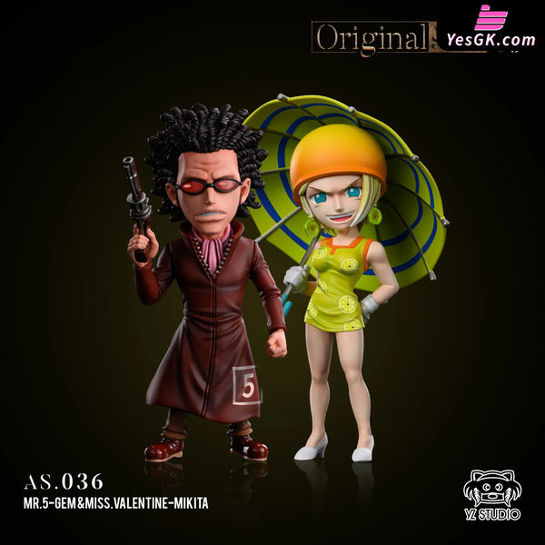 Grand Line Series Arabasta Arc #36 Mr. 5 Gem Miss.valentine’s Day Mikita Statue - Yz Studio [Pre