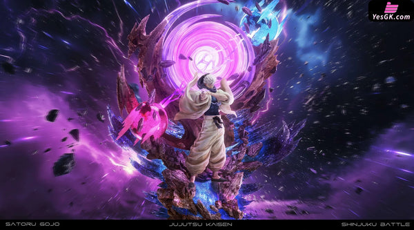 Jujutsu Kaisen S01 Gojo Satoru the Battle of the Demon Realm Shinjuku GK Statue - ZanyJoke Studio & Temple Studio