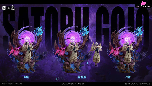 Jujutsu Kaisen S01 Gojo Satoru the Battle of the Demon Realm Shinjuku GK Statue - ZanyJoke Studio & Temple Studio