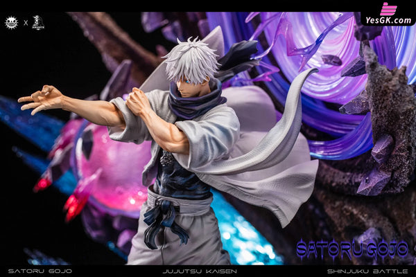 Jujutsu Kaisen S01 Gojo Satoru the Battle of the Demon Realm Shinjuku GK Statue - ZanyJoke Studio & Temple Studio