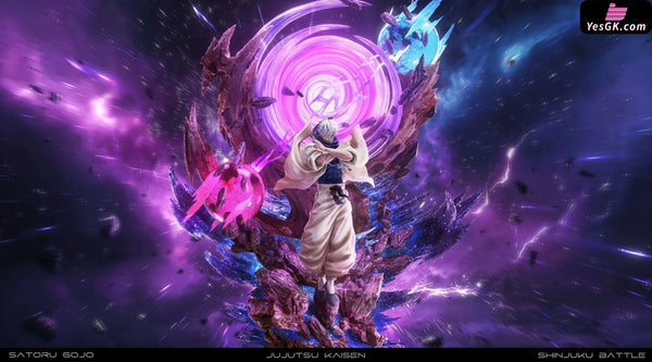 Jujutsu Kaisen S01 Gojo Satoru the Battle of the Demon Realm Shinjuku GK Statue - ZanyJoke Studio & Temple Studio