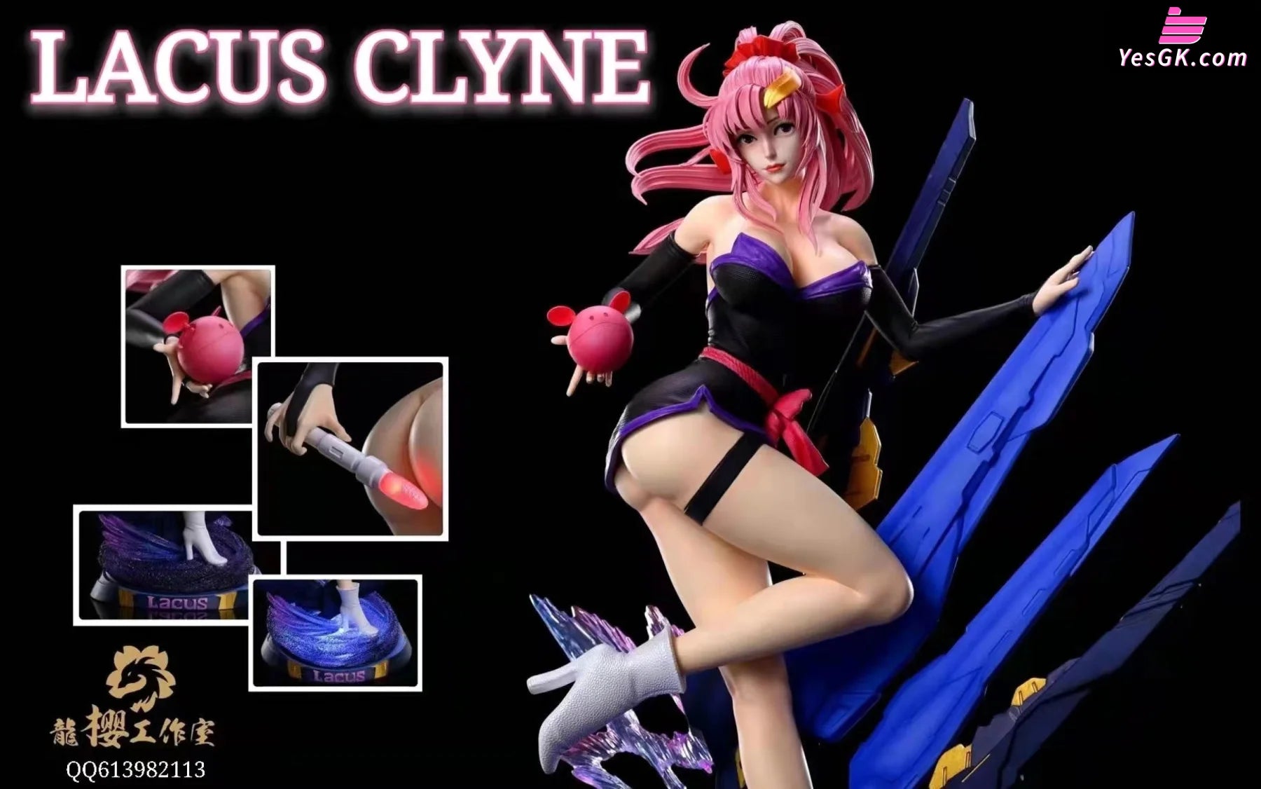Mobile Suit Gundam Seed Lacus Clyne Statue - Long Ying Studio [In-Stock]
