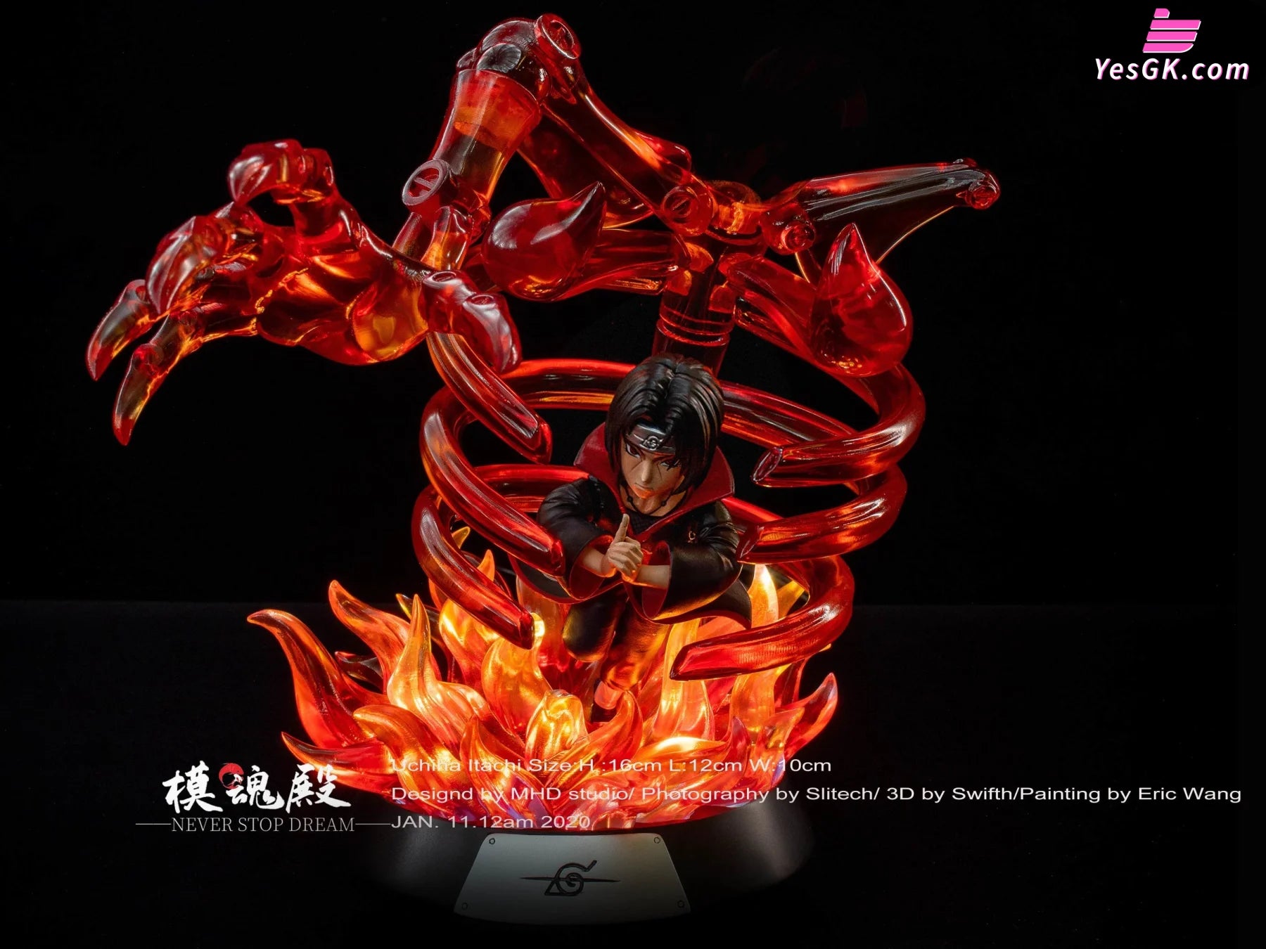 Naruto Uchiha Itachi - Akatsuki Series #1 Resin Statue Mhd Studio [In Stock]
