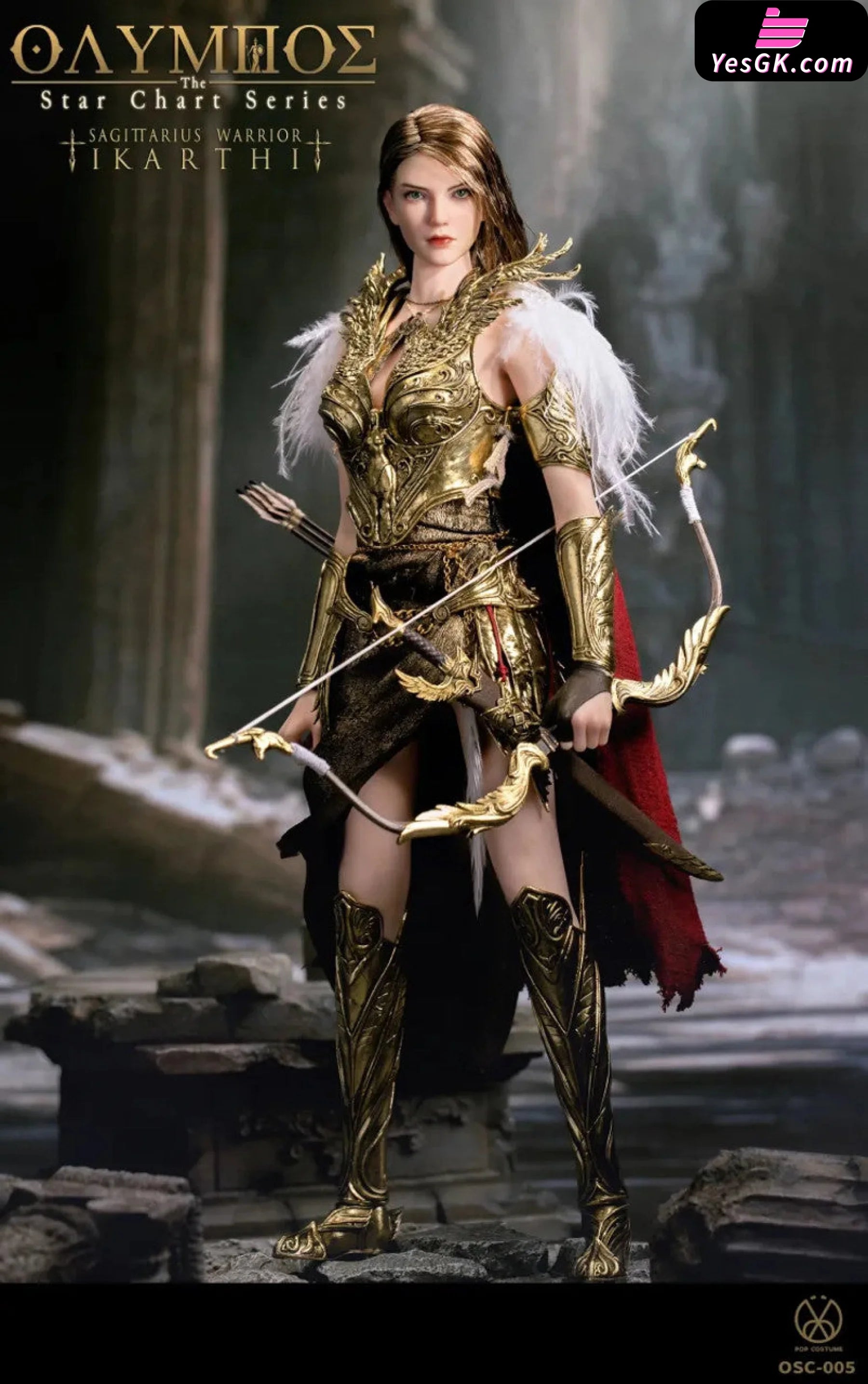 その他 POP COSTUME 1/6 Olympus-The Star Icarti Olympus The Star Chart Series Sagittarius Warrior Icarti 1/6