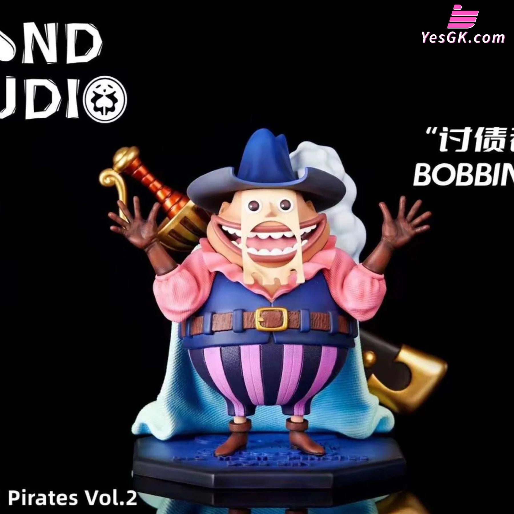 One Piece Big Mom Pirates #2 Debt Collector Bobbin Resin Statue