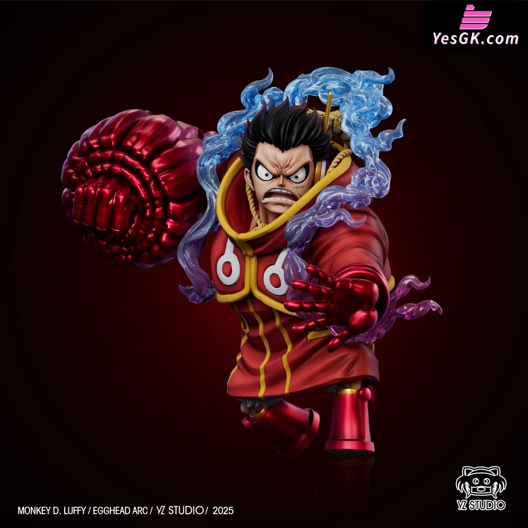 luffy gear 4th One Piece Egghead #12 Gear Fourth Kong Gun Luffy GK Statue