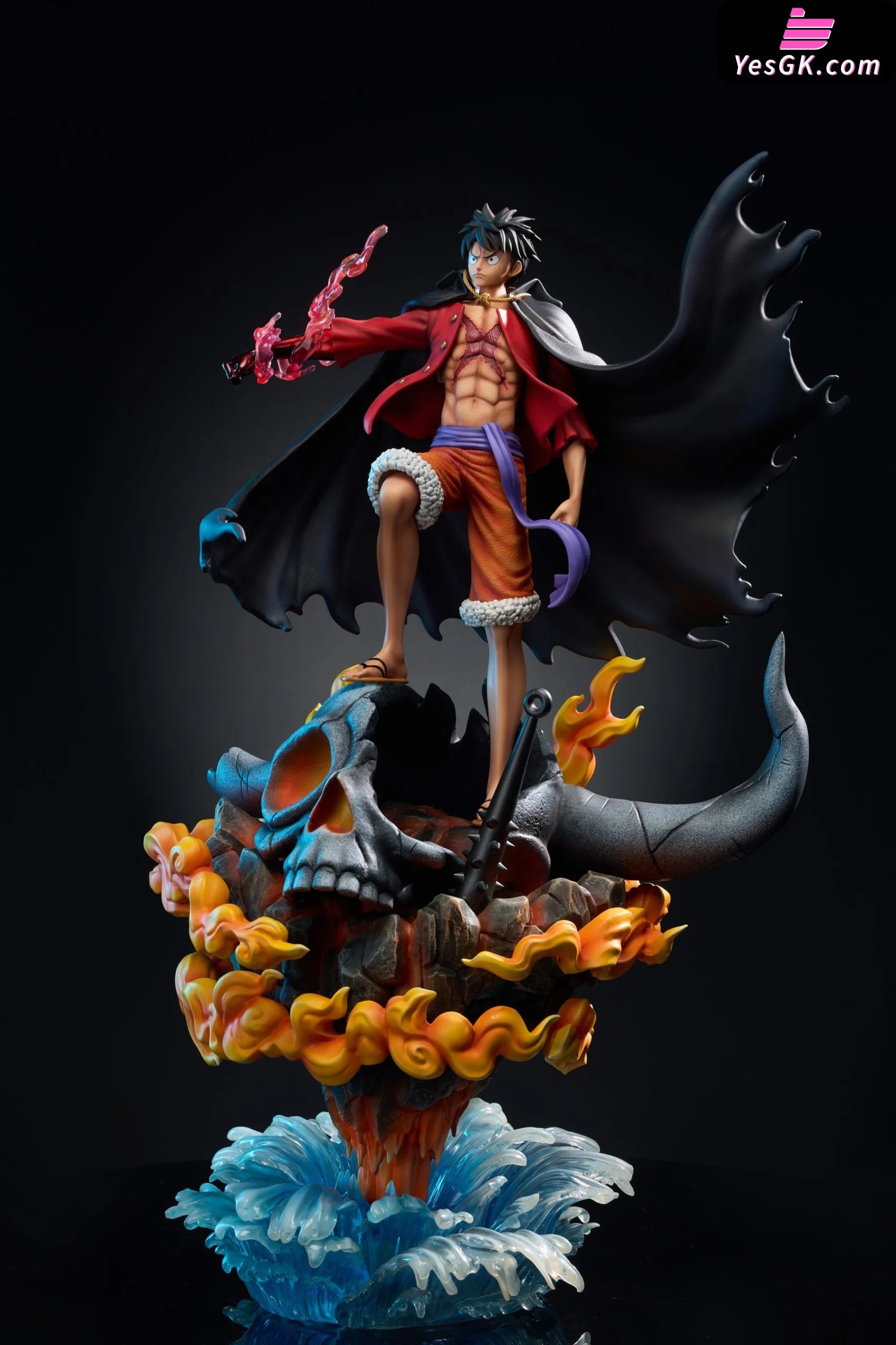 One Piece Gear 5 Luffy & Ryuo Luffy Resin Statue