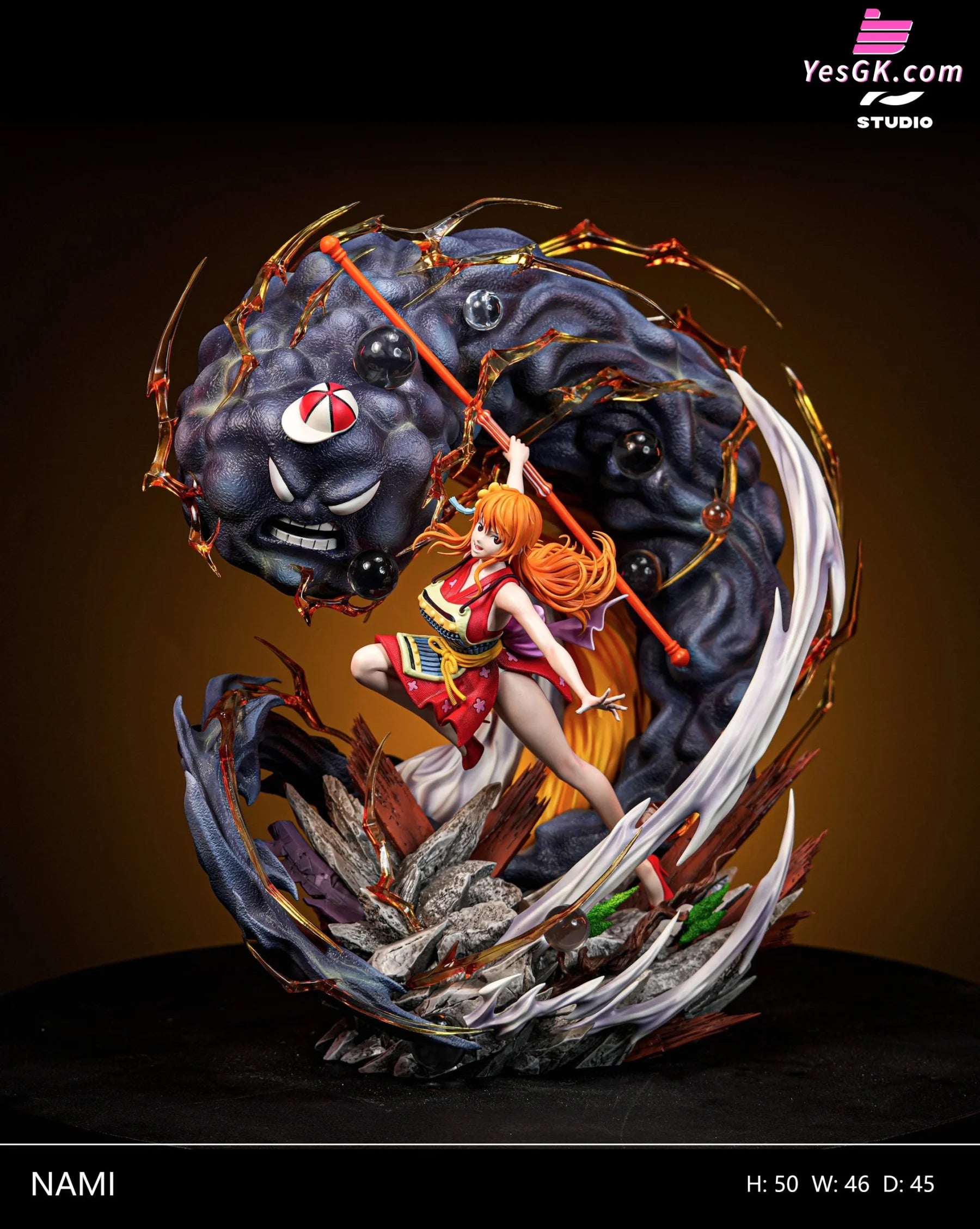 RINSUKAM　MJ-Studio 　ナミ One Piece MJ Studio Nami Resin Statue – ClubHouse Statues