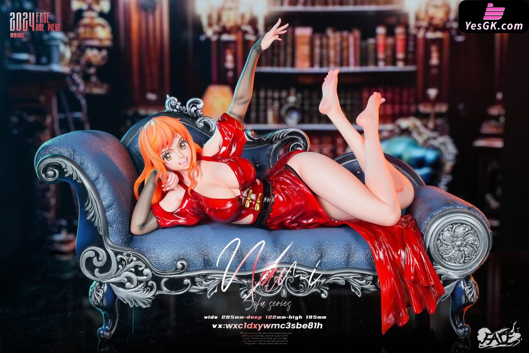 One Piece Sofa series nami Statue - Face Studio YesGK One Piece Sofa series nami Statue - Face Studio YesGK