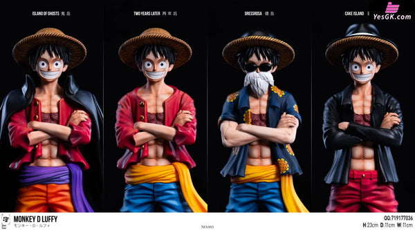 One Piece Straw Hat Resonance Series Third Round All Costumes Project First Round Monkey D. Luffy GK Statue - SPADES K