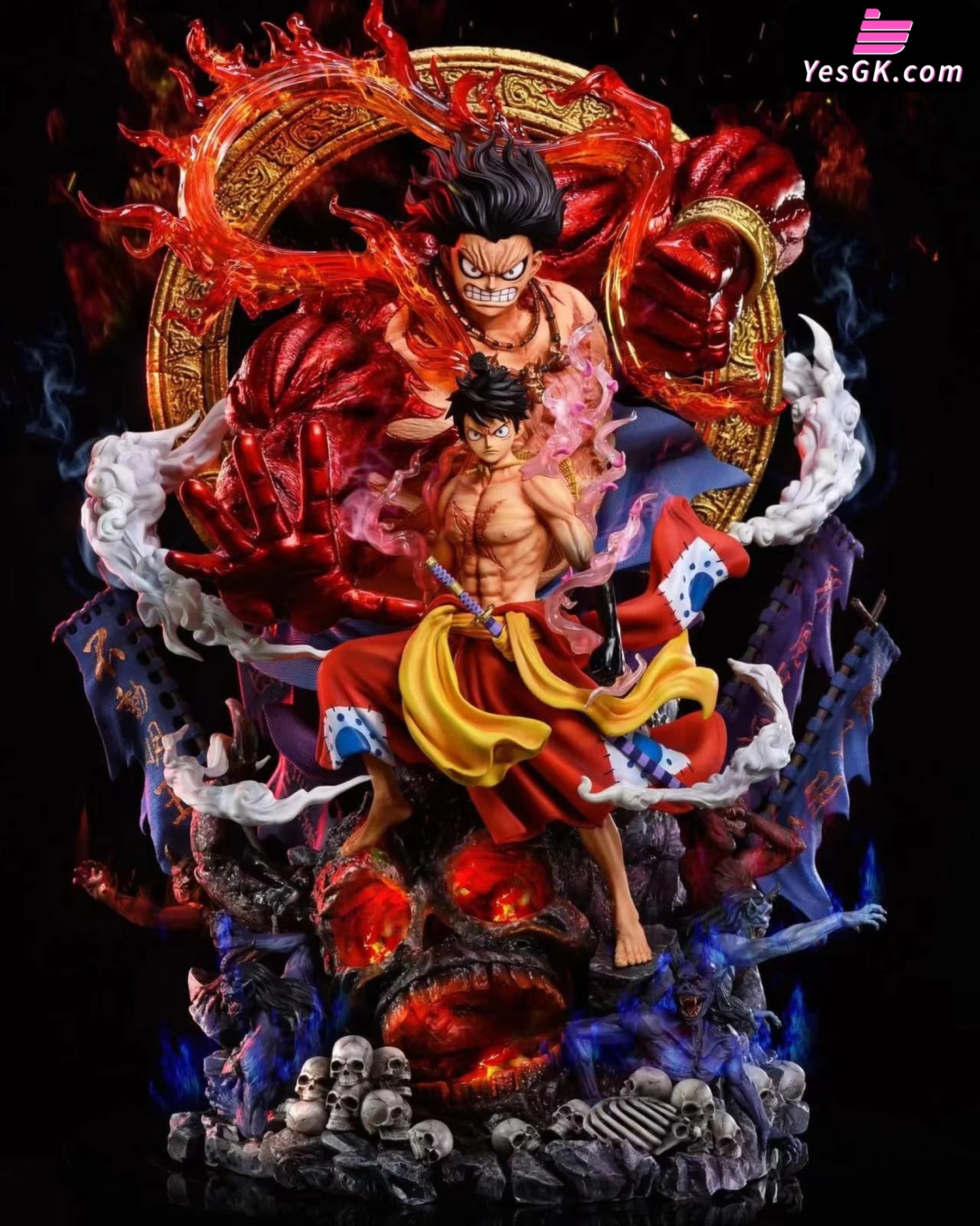 One Piece Wano Country Series Monkey·D· Luffy 1/6 GK Statue One Piece Wano Country Series Monkey·D· Luffy 1/6 GK Statue