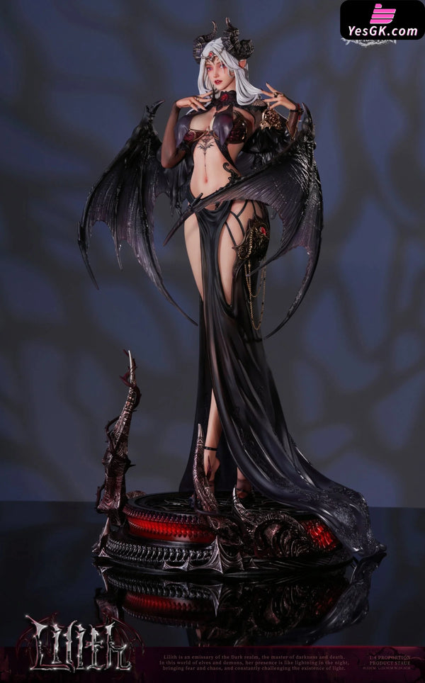 Original Amerfort Artist Cooperative Brand: The Fifth Bullet Of The Genie Series Lilith Resin