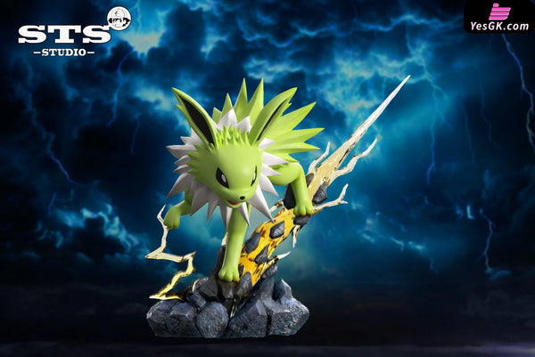 Pokemon 120 Scale World 151 Illustration Series Jolteon Flareon Vaporeon Resin Statue - Sts Studio