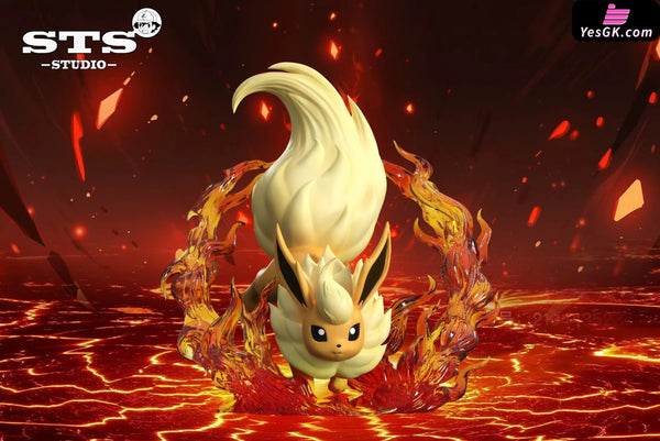Pokemon 120 Scale World 151 Illustration Series Jolteon Flareon Vaporeon Resin Statue - Sts Studio