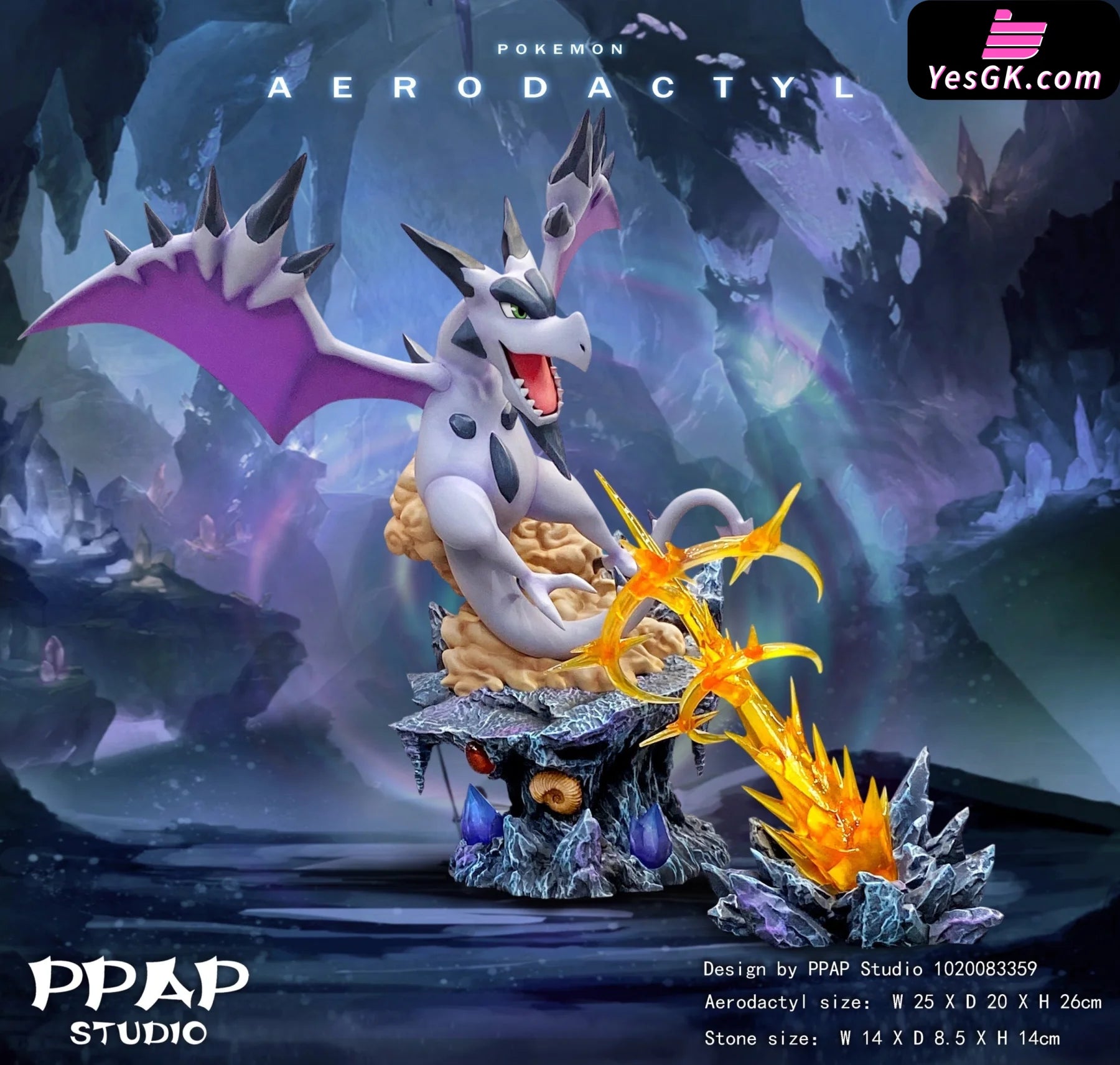Evolution Series Fossil Pokemon Aerodactyl Set by PPAP : r/animeGK
