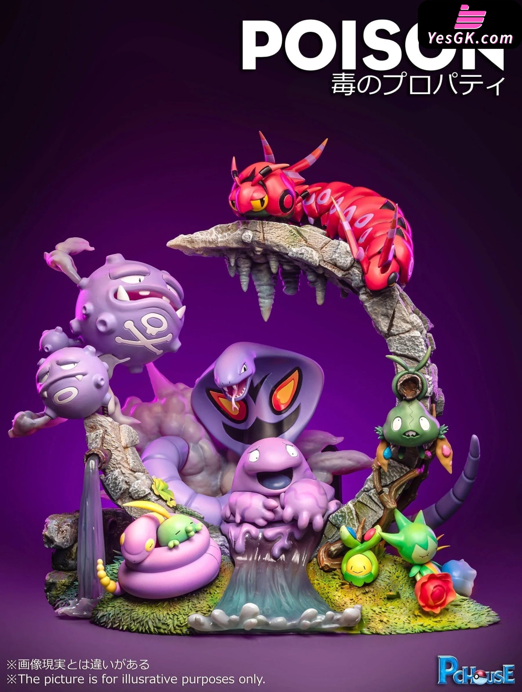 Pre order】Pc house Studio Pokemon Bug Type Resin statue