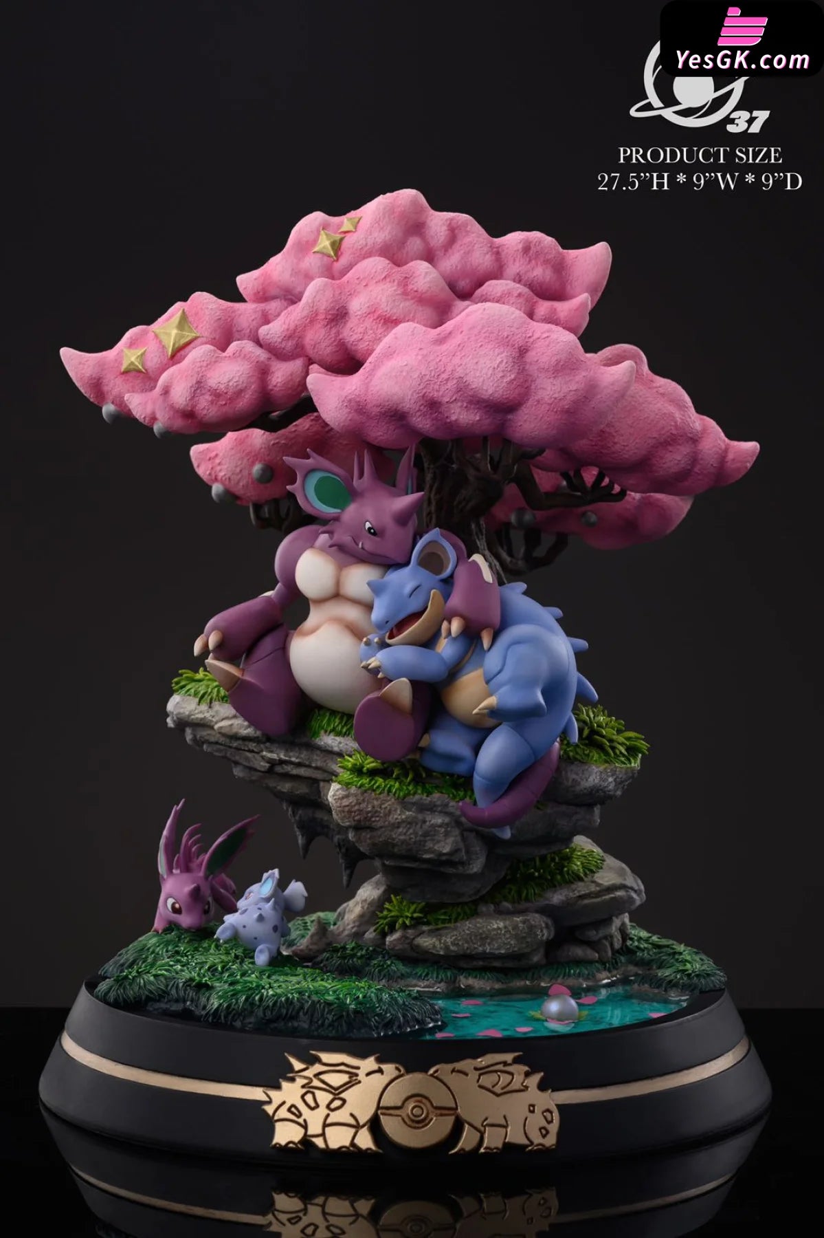 Nido Family - Pokemon Resin Statues - PCHouse Studios [In Stock]