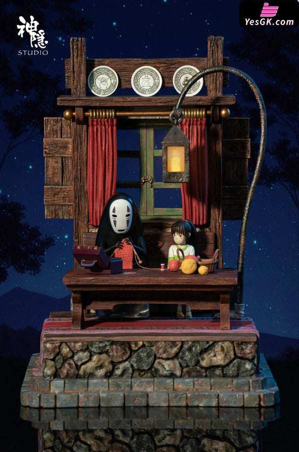 Spirited Away Silhouette Moment Series Spirited Away No-Face Man & Chihiro Ogino GK Statue - Shen Yin Studio