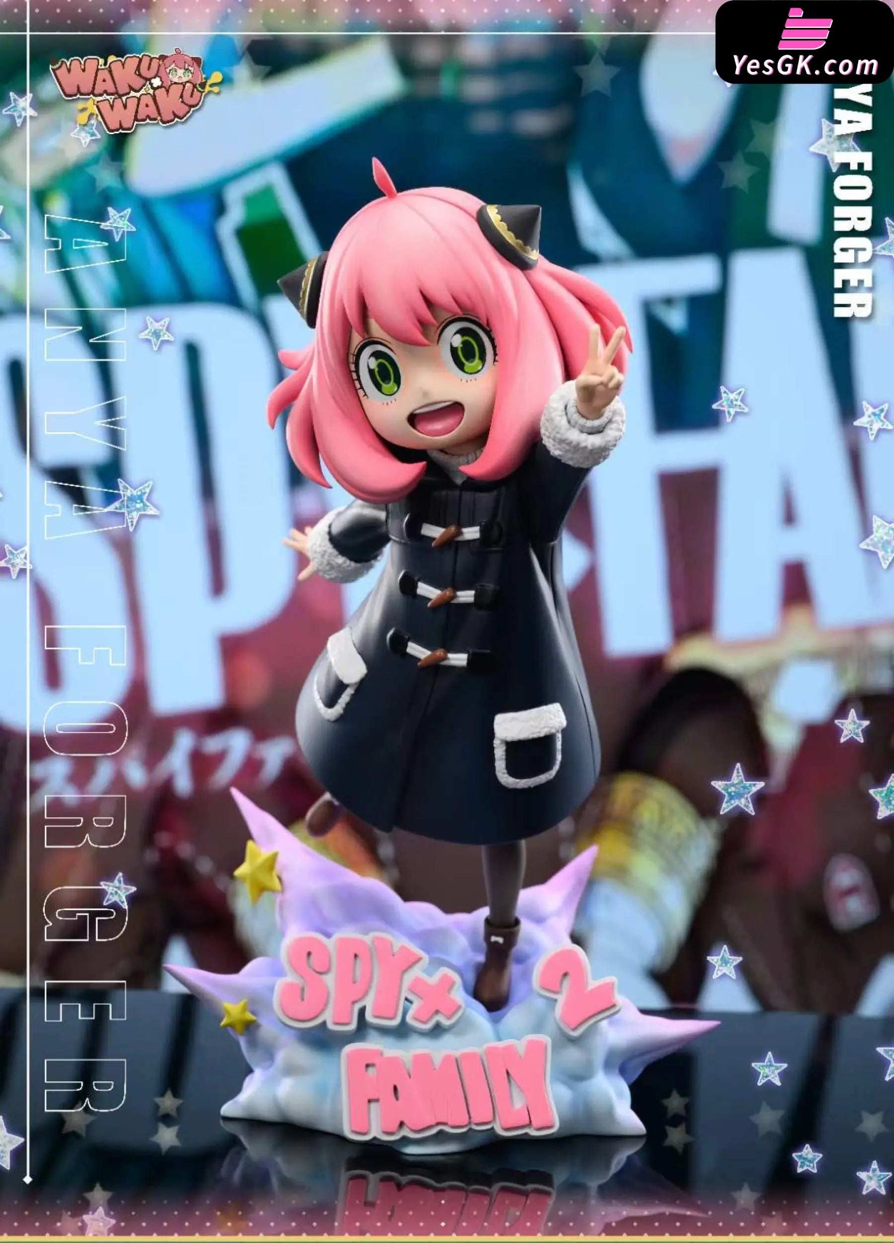 SPY×FAMILY Peace Sign Anya Resin Statue - WakuWaku Studio – YesGK