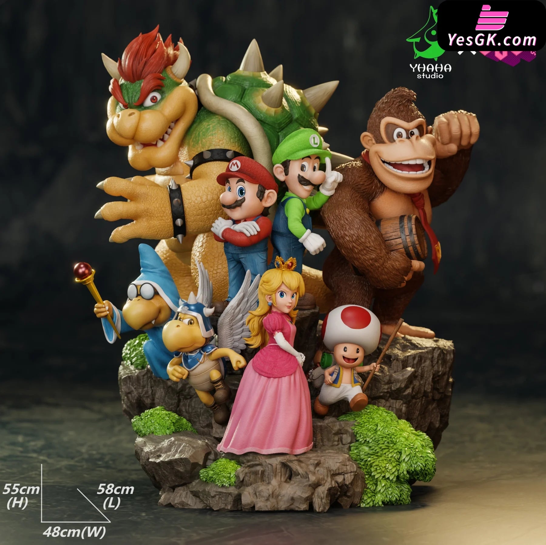Super Mario Bros All Crew Statue - Joy Station Collectibles