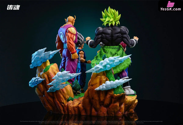 Super Warriors Of Universe 7 (Goku Vegeta Gohan Piccolo Broly) Gk Statue - Sculpting Soul Studio