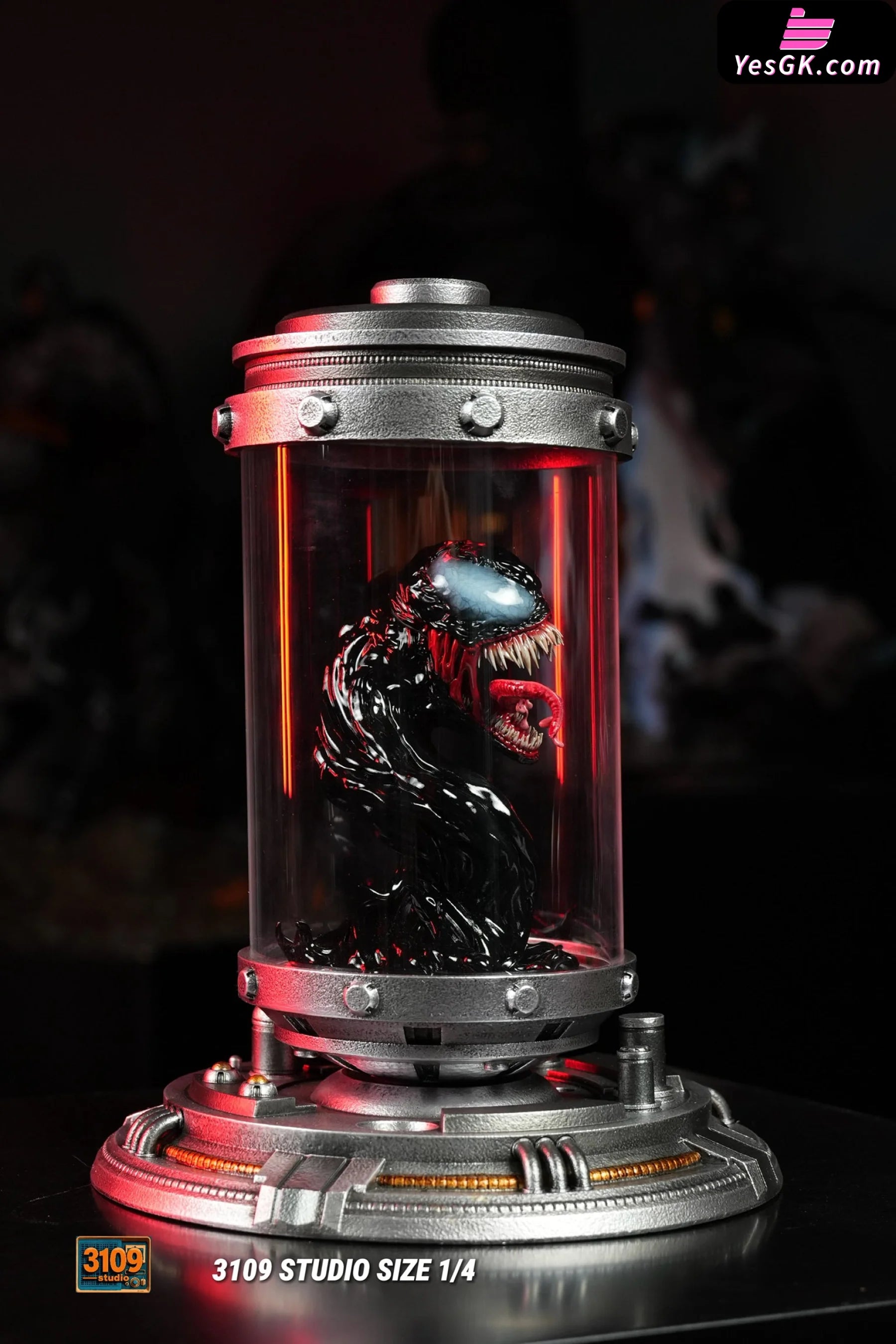 Venom Experiment Jar 1/4 GK Statue - 3109 Studio – YesGK Venom Experiment Jar 1/4 GK Statue - 3109 Studio – YesGK