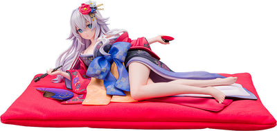 Neptunia x SENRAN KAGURA: Ninja Wars Black Heart Noireu Kimono 1/7 Scale Figure (Licensed) - KADOKAWA [In-Stock]