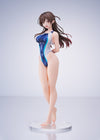 Rent-A-Girlfriend Chizuru Mizuhara Light Blue Line Competition Swimsuit 1/7 Scale Figure (Licensed) - AMAKUNI [Pre-Order]