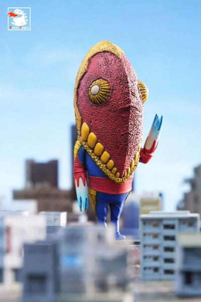 Ultraman Goodbye Childhood #1 Hello Little Monster Alien Baltan & Zetton & Alien Metron GK Statue - KAIJUU TANDO Studio [In-Stock]