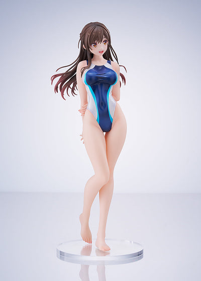 Rent-A-Girlfriend Chizuru Mizuhara Light Blue Line Competition Swimsuit 1/7 Scale Figure (Licensed) - AMAKUNI [Pre-Order]