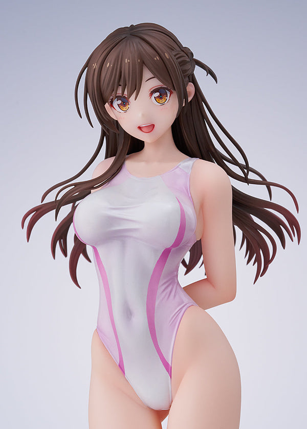 Rent-A-Girlfriend Chizuru Mizuhara Pink Line Competition Swimsuit 1/7 Scale Figure (Licensed) - AMAKUNI [In-Stock]