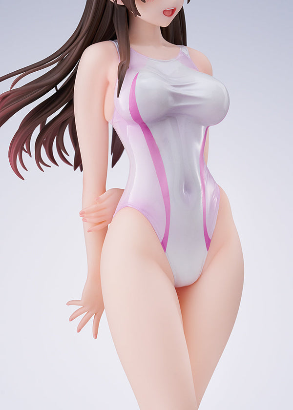 Rent-A-Girlfriend Chizuru Mizuhara Pink Line Competition Swimsuit 1/7 Scale Figure (Licensed) - AMAKUNI [In-Stock]