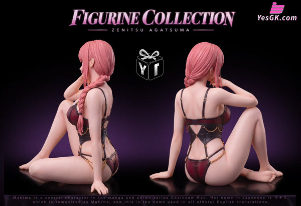 Chainsaw Man Sitting Makima Statue - YI Studio