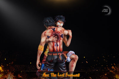 One Piece Battle of Marineford Ace The Last Farewell GK Statue - Fast Studio [In-Stock]