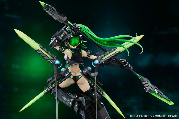 New Dimension Game Neptunia VII Green Heart 1/7 Scale Figure (Licensed) - Vertex [In-Stock]